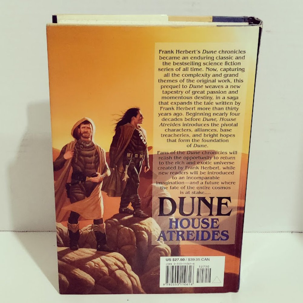 DUNE A House Atreides by Brian Herbert and Kevin J. Anderson - Picture 2 of 6